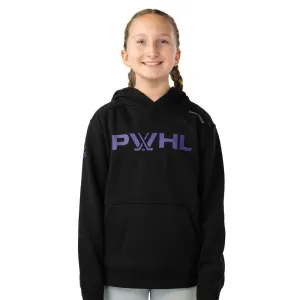 BAUER PWHL LEAGUE ULTIMATE YOUTH BLACK HOODIE