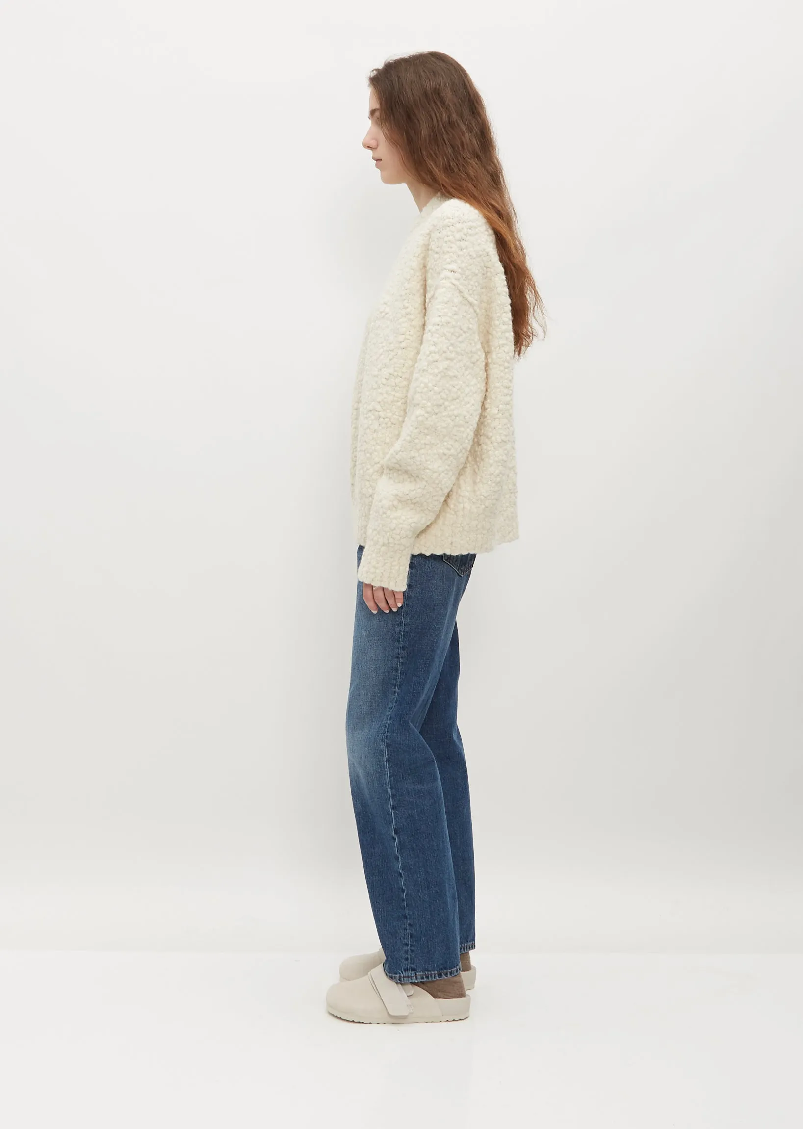 Berber Alpaca and Merino Wool Crewneck