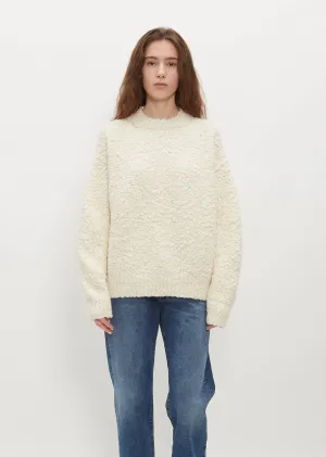 Berber Alpaca and Merino Wool Crewneck