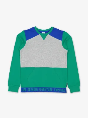 Block Colour Kids Sweatshirt