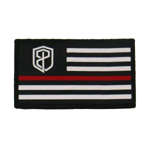 Born Primitive Velcro Flag Patch (Thin Red Line)