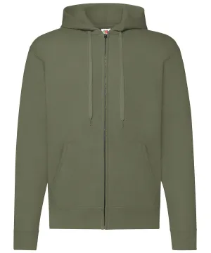 Classic 80/20 hooded sweatshirt jacket | Classic Olive