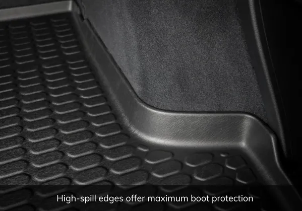 Custom Moulded Boot Liner Suits Mazda CX5 5-Door 2016-On Cargo Mat Black 4006