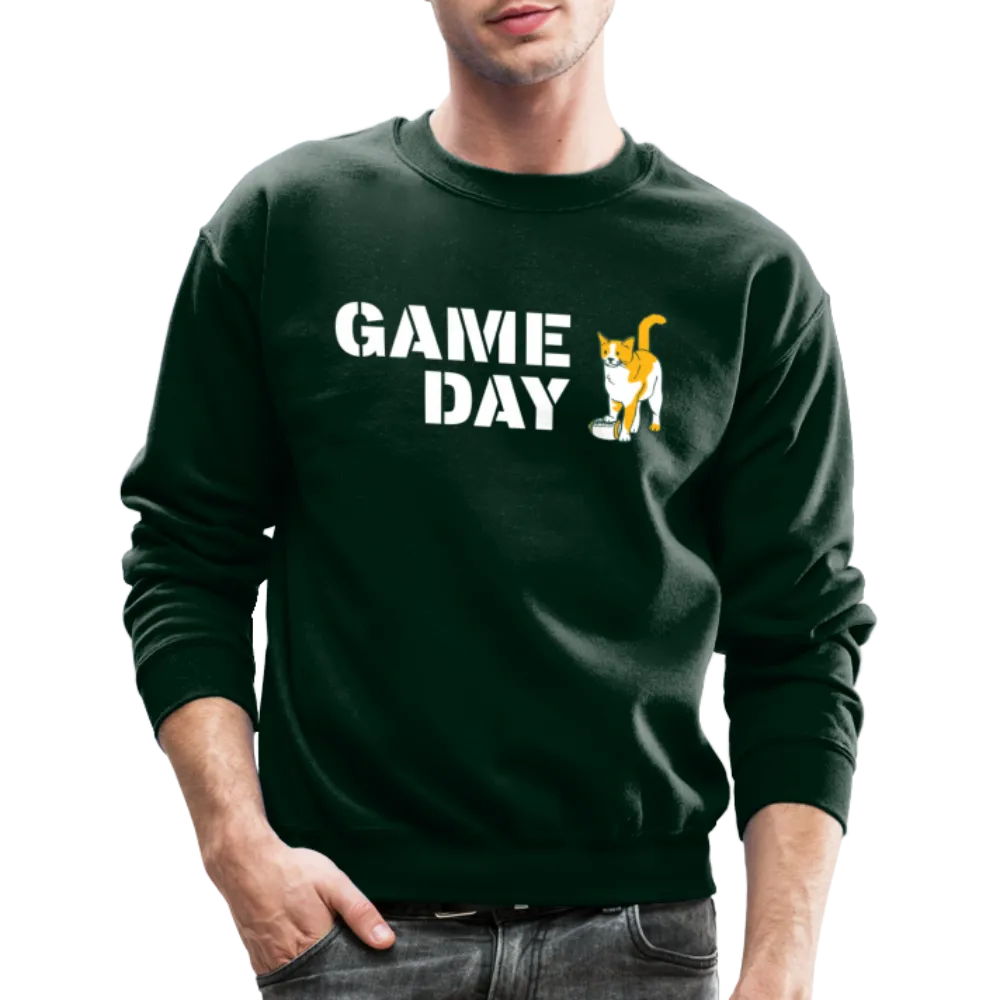 Game Day Cat Classic Crewneck Sweatshirt