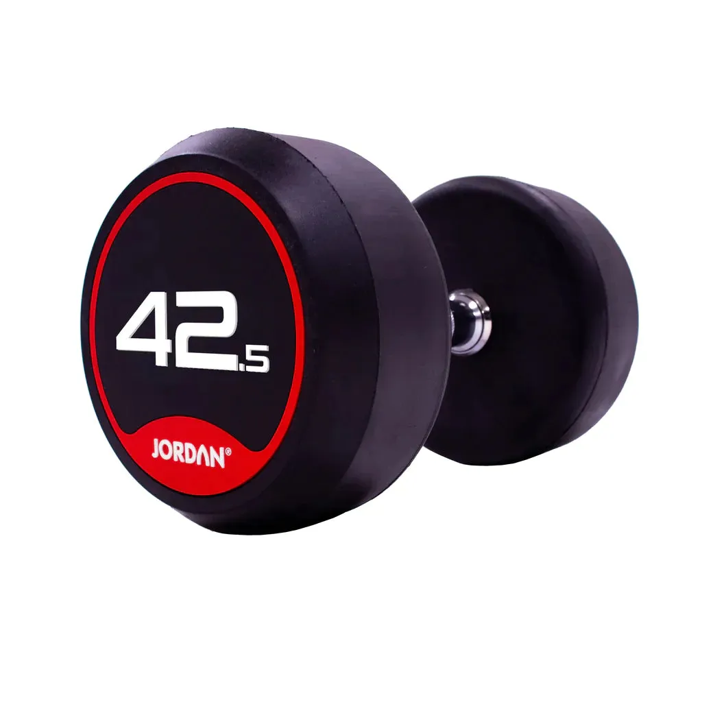 Jordan Fitness Classic Rubber Dumbbells