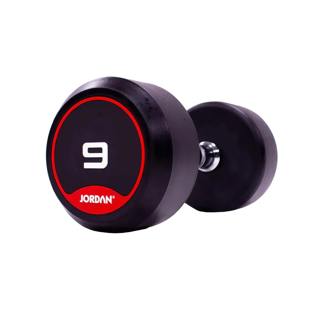 Jordan Fitness Classic Rubber Dumbbells