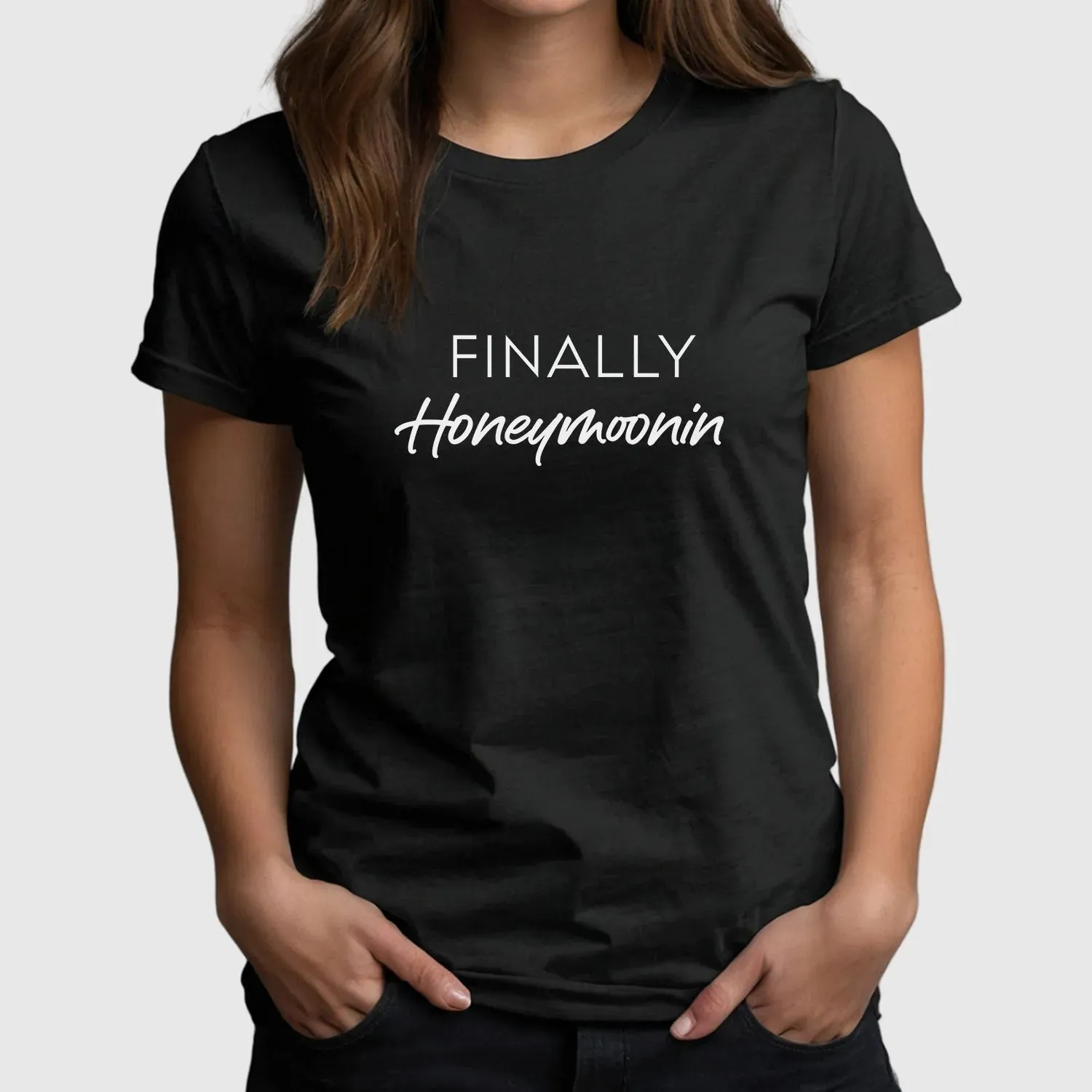 Just Wed Couples' Tees - Honeymoon Essentials - Matching Shirts