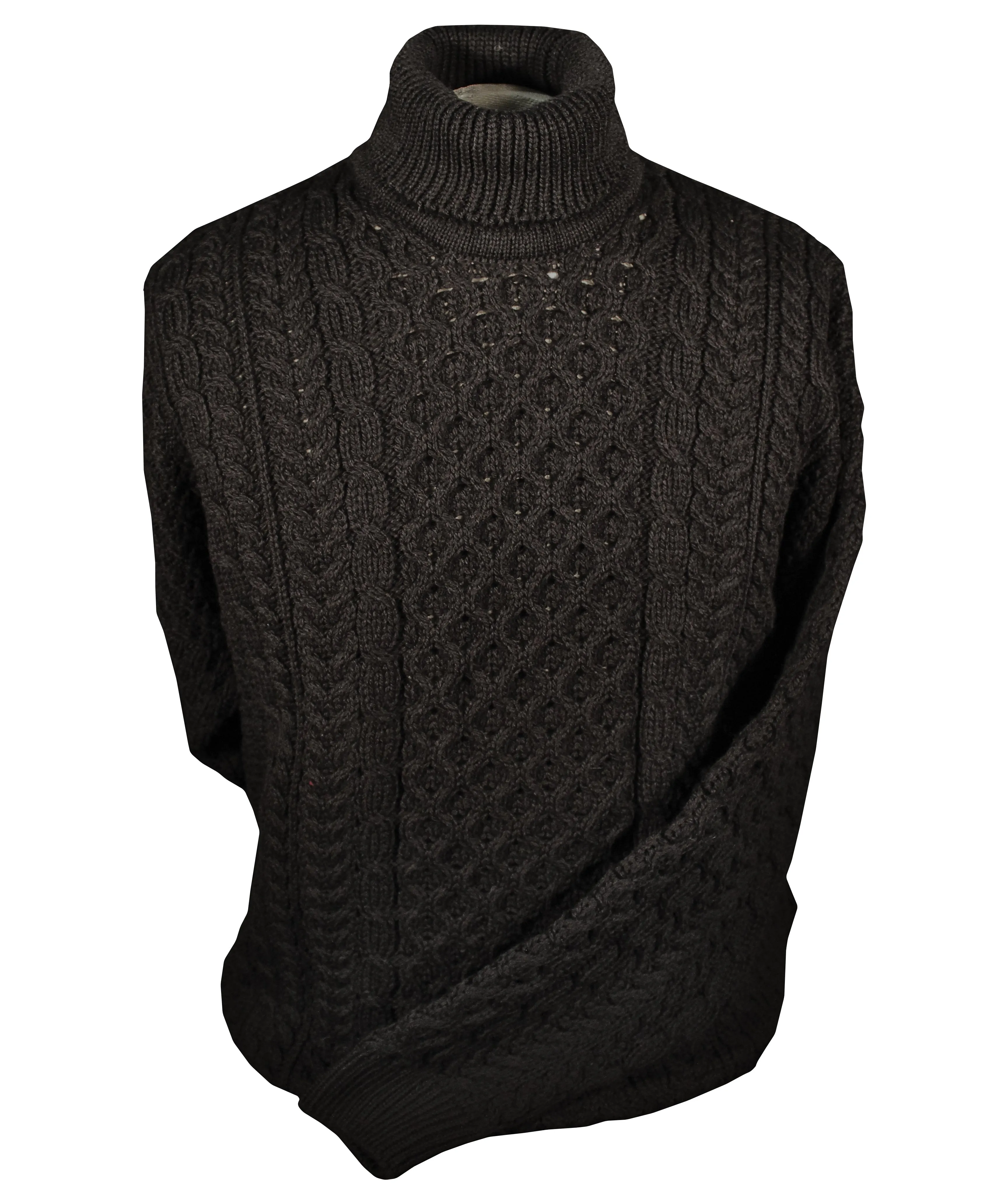 Merino Wool Turtleneck Sweater