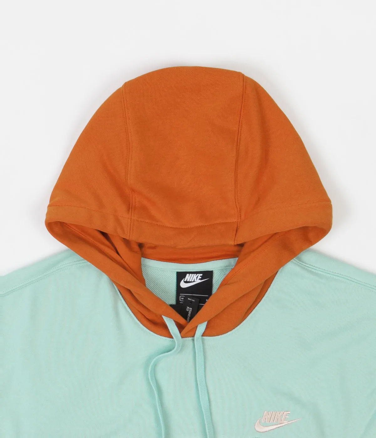 Nike French Terry Hoodie - Light Dew / Campfire Orange / Arctic Orange