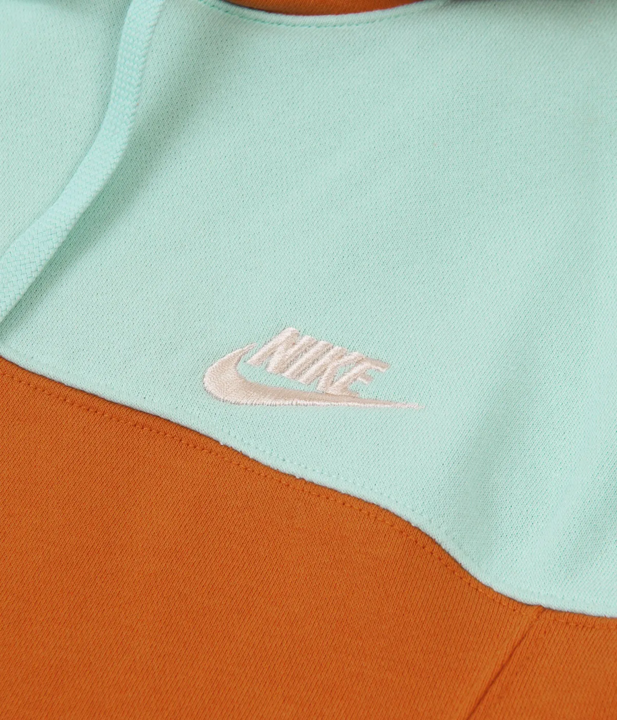 Nike French Terry Hoodie - Light Dew / Campfire Orange / Arctic Orange