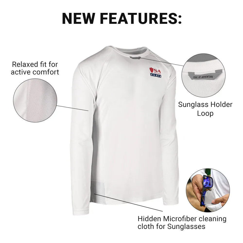 Performance Long Sleeve Shirt | Fins & Stripes PreOrder