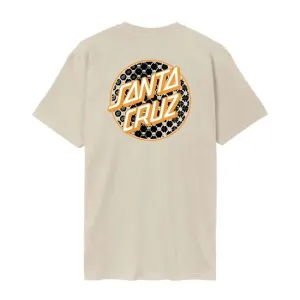 Santa Cruz Meyer Freestyle Dot T-Shirt Chalk