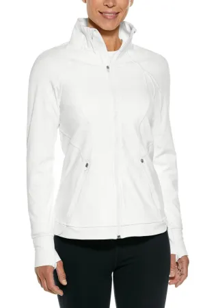 Women's Interval Jacket | White